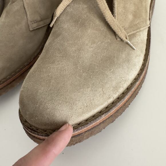 Astorflex Brownflex Chukka Boot Men 43 Beige Stone Suede Made In Italy Huckberry - Picture 10 of 15